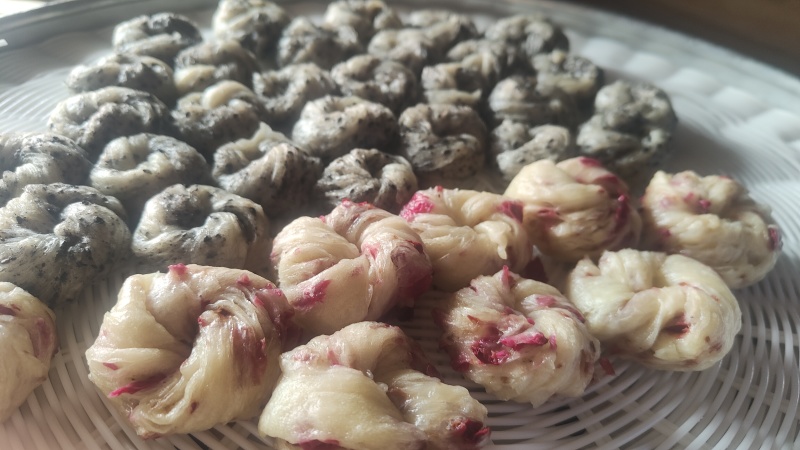 破酥包，玫瑰小花卷