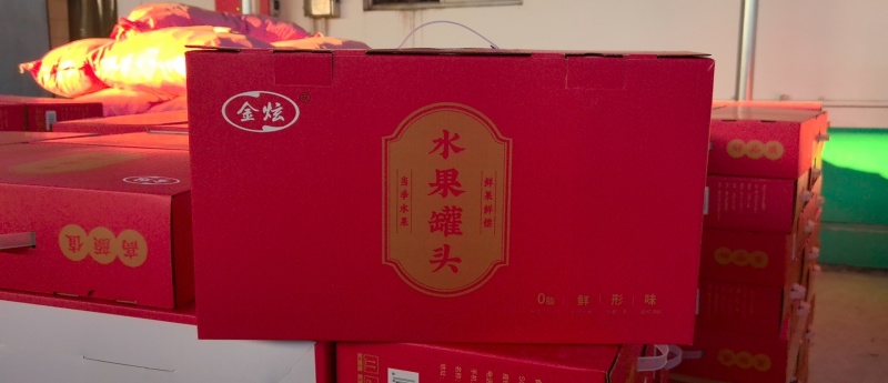 遵化市金炫食品厂水果罐头各种包装规格一手货源口感好