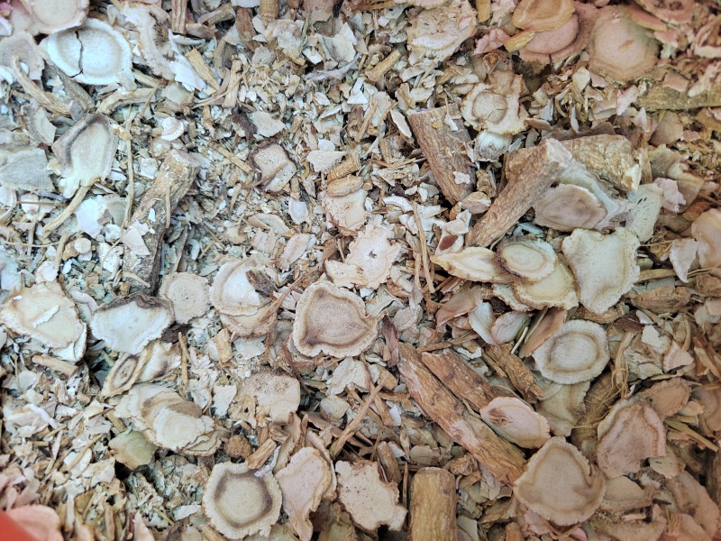 人参碎，人参碎过筛无灰尘