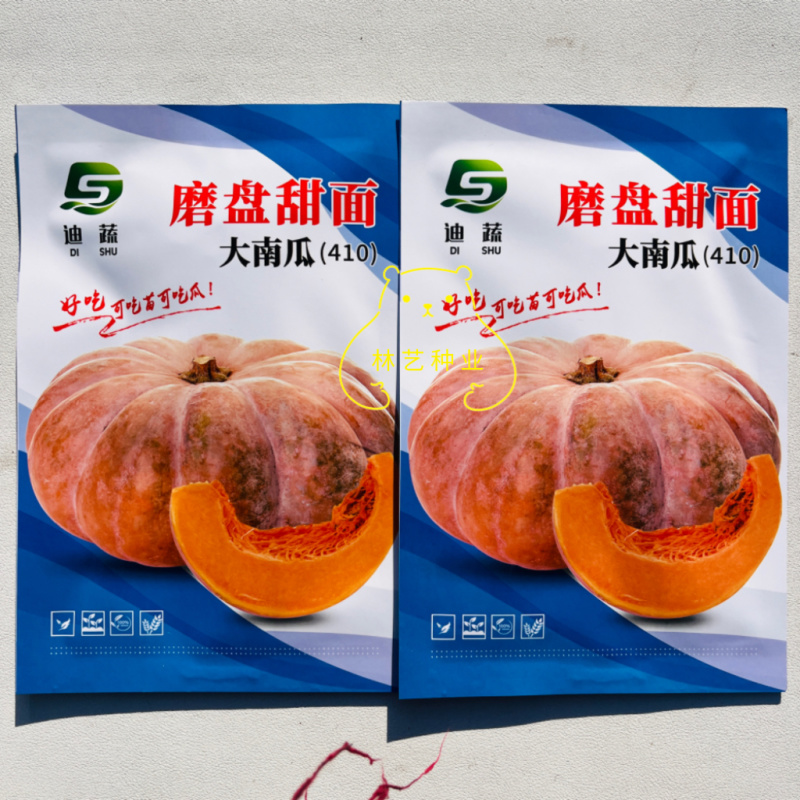 磨盘甜面大南瓜南瓜种子粉面香甜大果高产抗病商品性佳