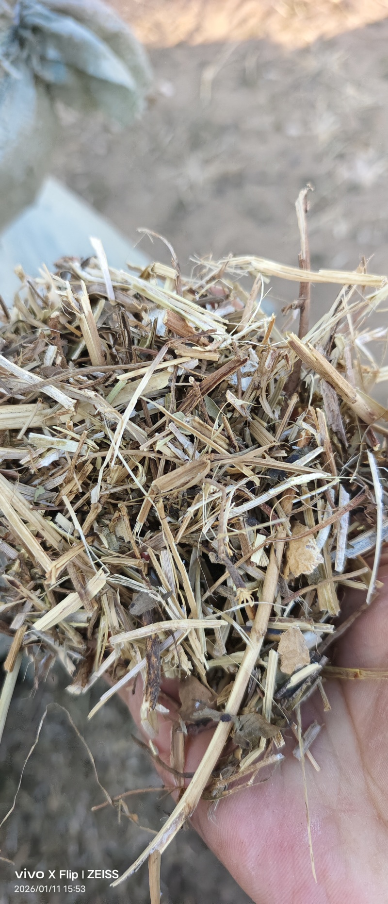 花生秧草料无土无膜无霉变