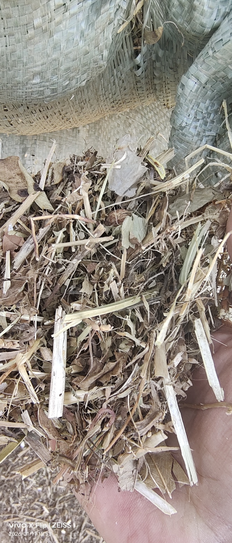 花生秧草料无土无膜无霉变