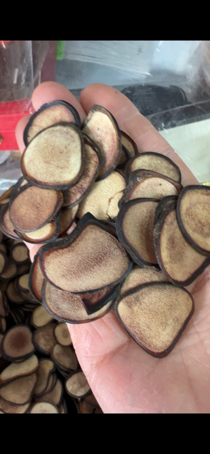 鹿茸白粉片，腊圈很大粉质好，性价比高，泡酒，煲汤