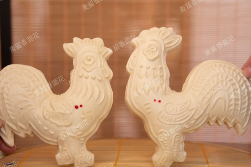 省级非物质文化遗产黄骅面花馒头