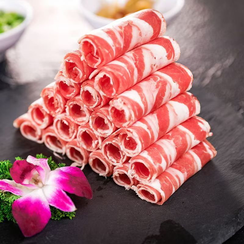 羔羊无尾油肉卷：内蒙草原溜达羊纯干货，非调理！冷库保鲜速