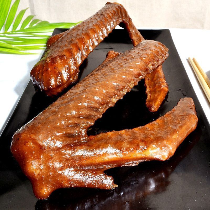 包邮）新鲜鹅翅膀卤鹅翅生鲜冷冻批发现杀鹅肉大鹅翅全翅