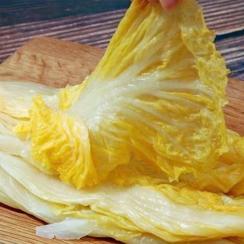 酸菜颗酸菜新鲜大白菜自然腌制水少菜多家庭商通用