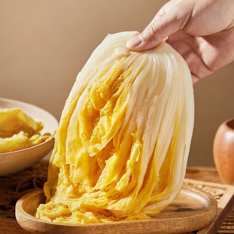 酸菜颗酸菜新鲜大白菜自然腌制水少菜多家庭商通用