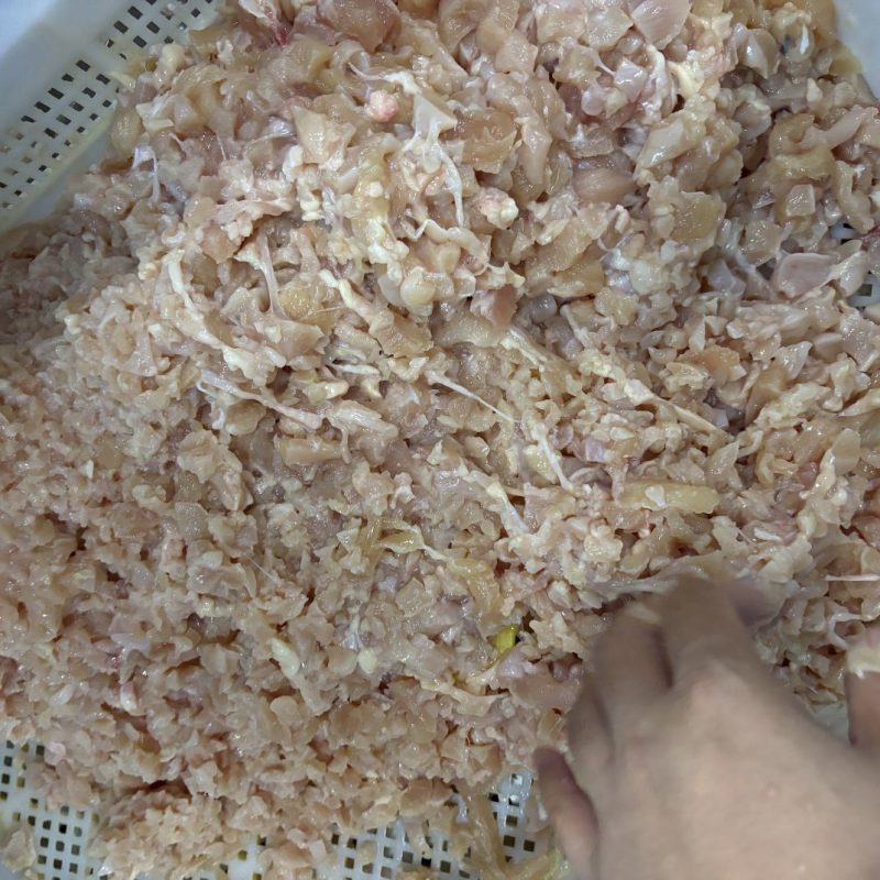 无皮无骨鸡胸碎肉