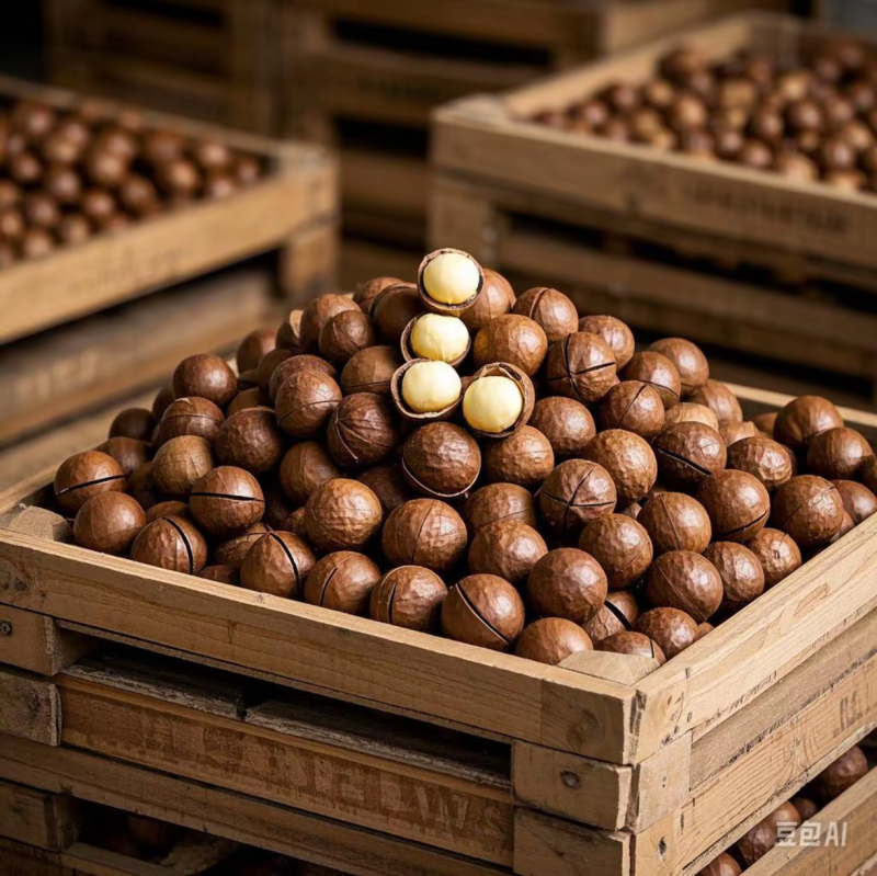 奶油味夏威夷果大颗粒500g工厂一件代发电商**大货价格优