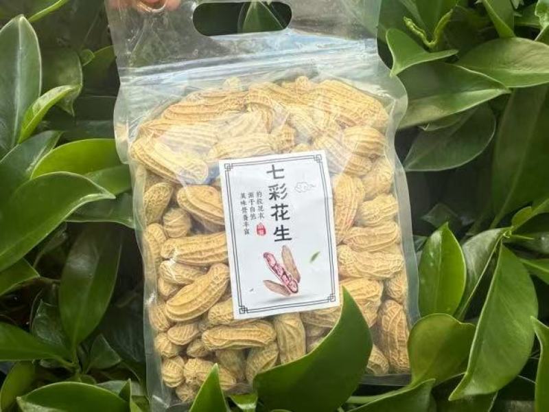 云南普洱澜沧黑花生和七彩花生以及甘蔗糖，自烤酒