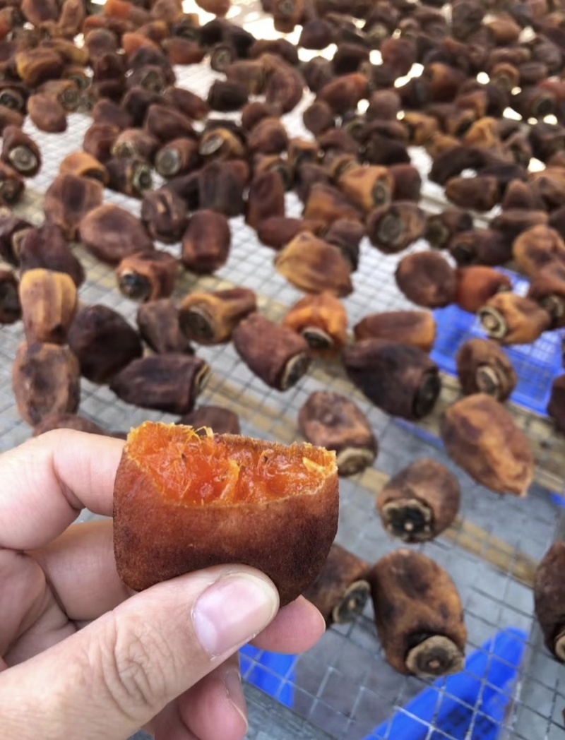 广东柿饼特产柿饼软糯香甜自己吃送礼都行可视频看货欢迎来电