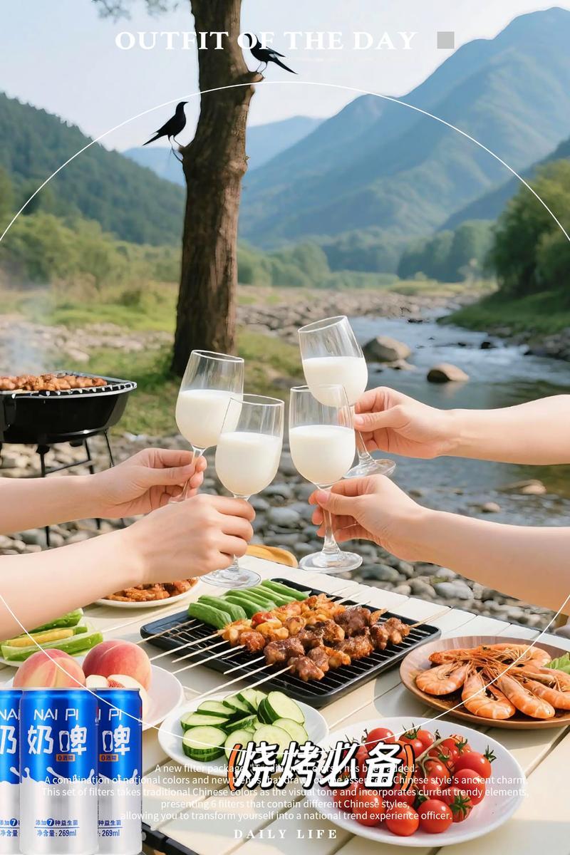 张钱记奶啤整箱气泡乳酸菌风味网红听装饮品特