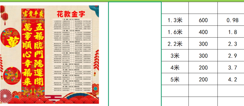 2026马年春节对联门画春联批发
