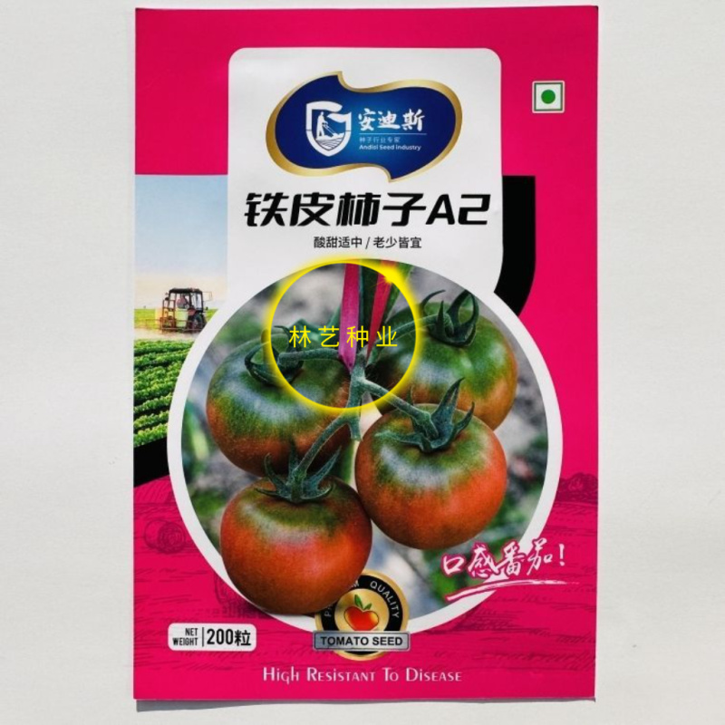 铁皮柿子A2番茄种子无限生长型番茄种子口感好酸甜适中番茄