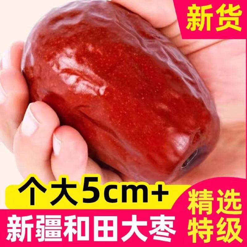 新疆和田大枣饱满新货红枣大骏枣特产大枣子零食干果量大优惠