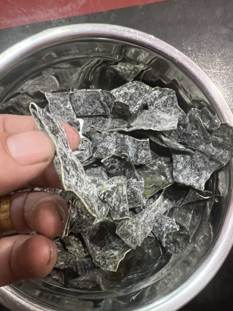 荣成盐干海带条5倍泡发率