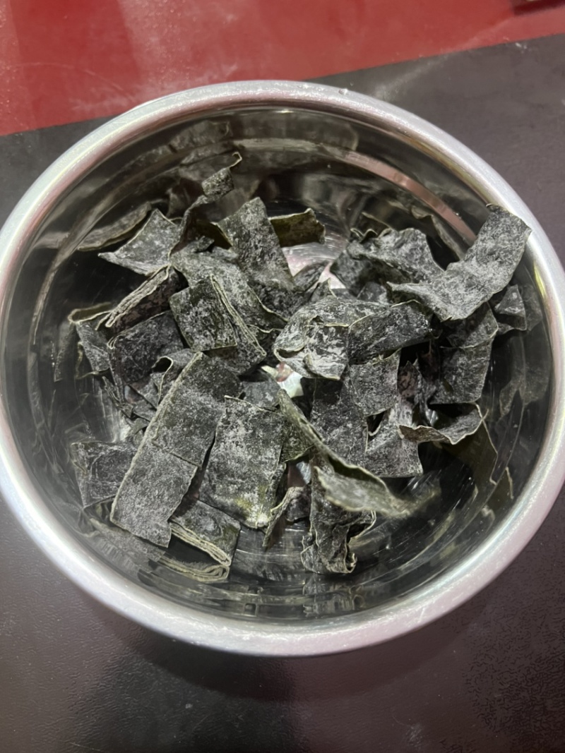 荣成盐干海带条5倍泡发率