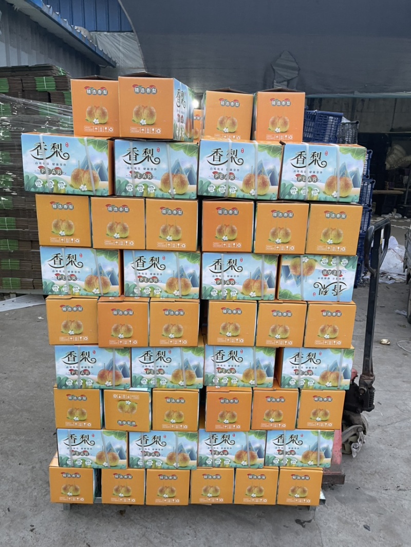 精品礼盒香梨，香梨礼盒4元一箱，产地直销源头工厂质量保证
