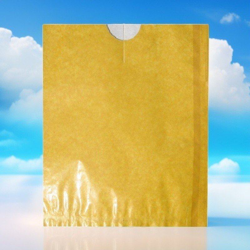套自然绿色梨子的外层A黄腊纸内白双光蜡纸梨袋。