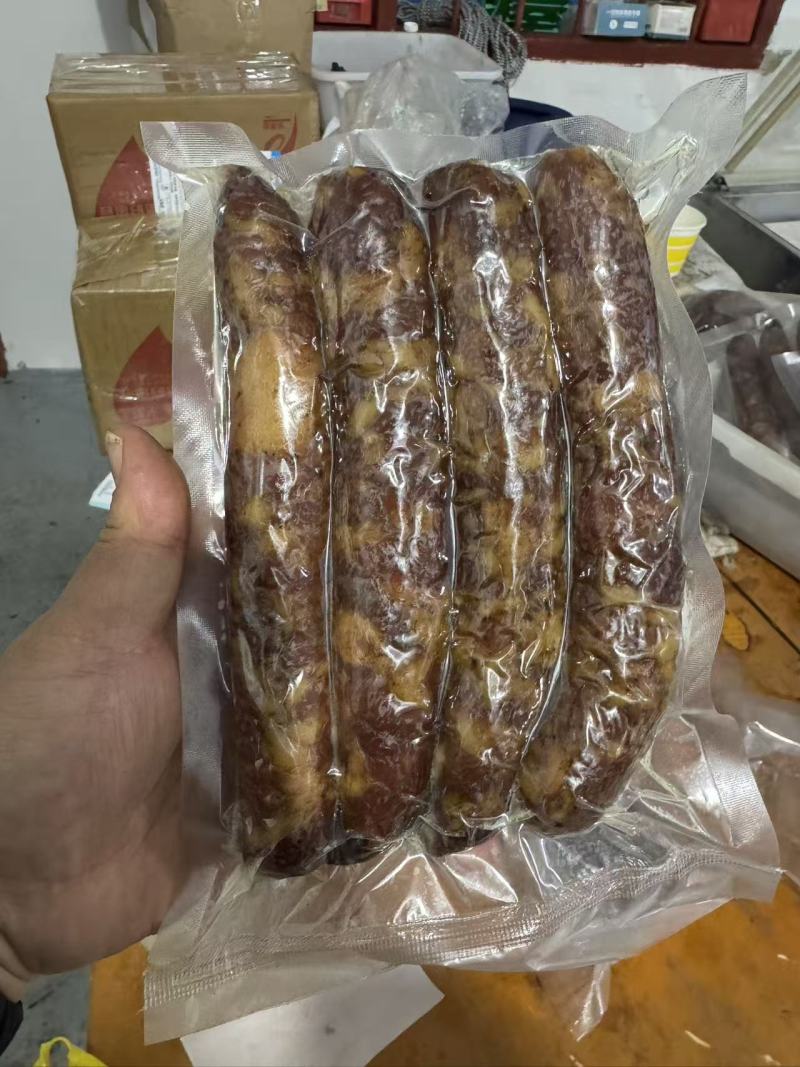 正中贵州赫章400斤以上熟食土猪香肠自己的加工厂欢迎来电