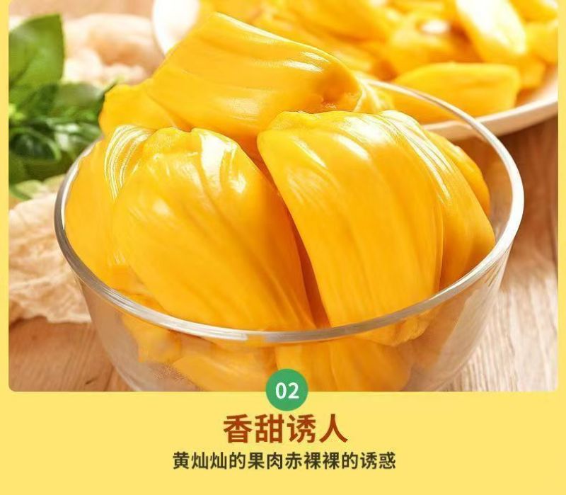 现摘海南黄肉菠萝蜜一整个新鲜水果干包菠萝特产批发