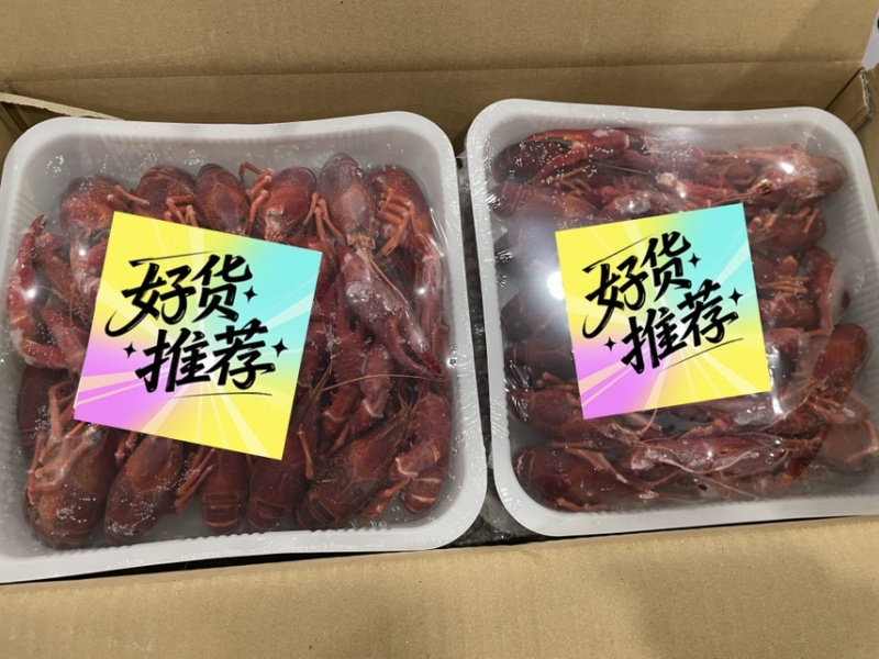 七否液氮锁鲜小龙虾，全国批发，无损耗，免清洗，解冻即用
