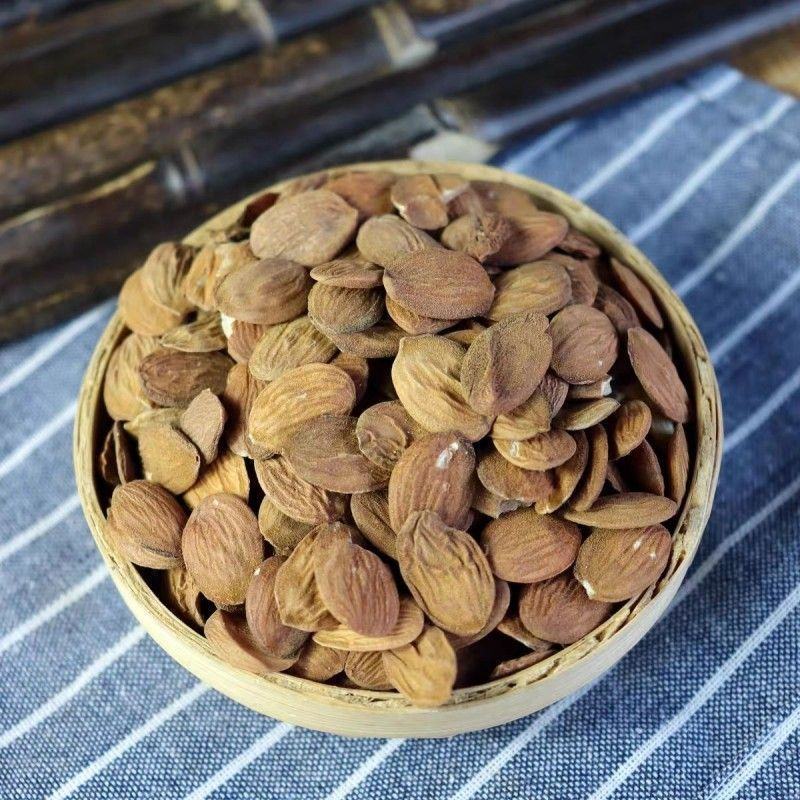 中药材批发扁桃仁带皮桃仁家桃仁去皮山桃仁各种规格