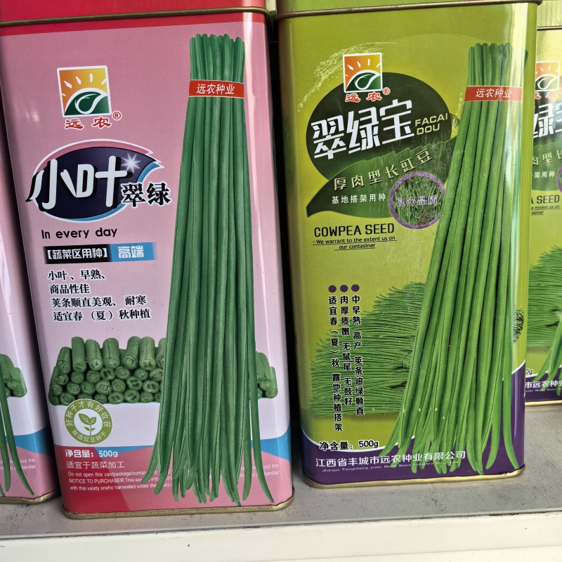 翠绿118长豆角种子厚肉型长豇豆种子荚长油亮翠绿耐老化