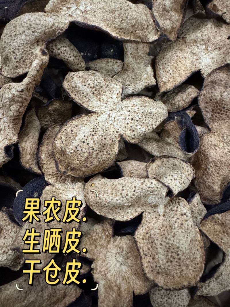 新会大红陈皮批发价自然干仓陈皮陈皮干陈皮茶