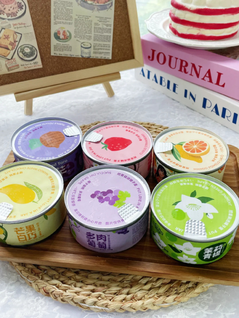 恬心日记盒子慕斯小罐罐子蛋糕草莓蛋糕甜品礼盒生日新年礼物