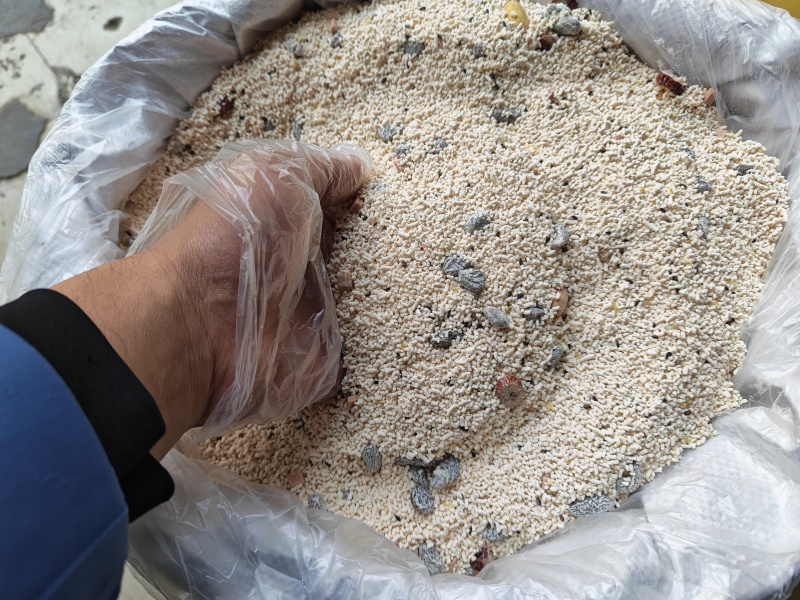 藕粉羹坚果玫瑰银耳红枣口味50斤装速溶颗粒商用批发