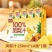 【官方正品】百乐洋100%凤梨汁250ML配料干净健康整