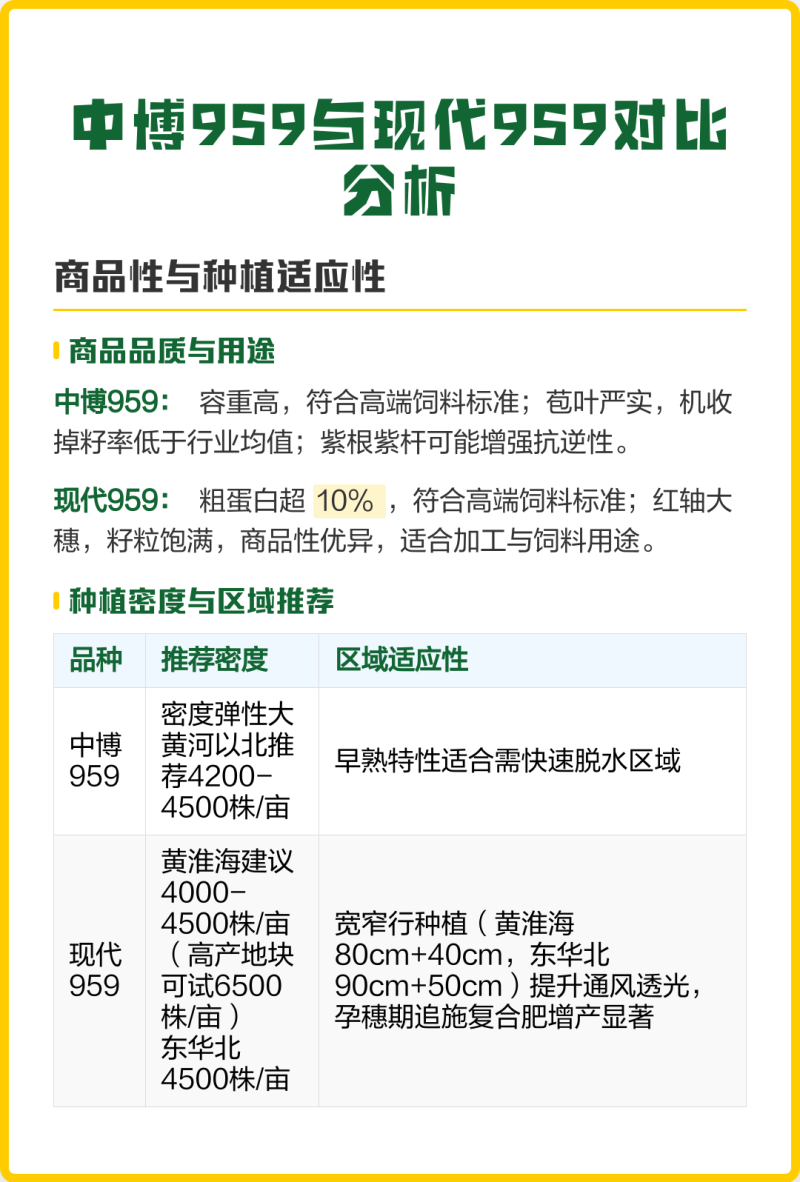 中博959玉米种子国审红轴大棒子4400粒/袋可春播夏播
