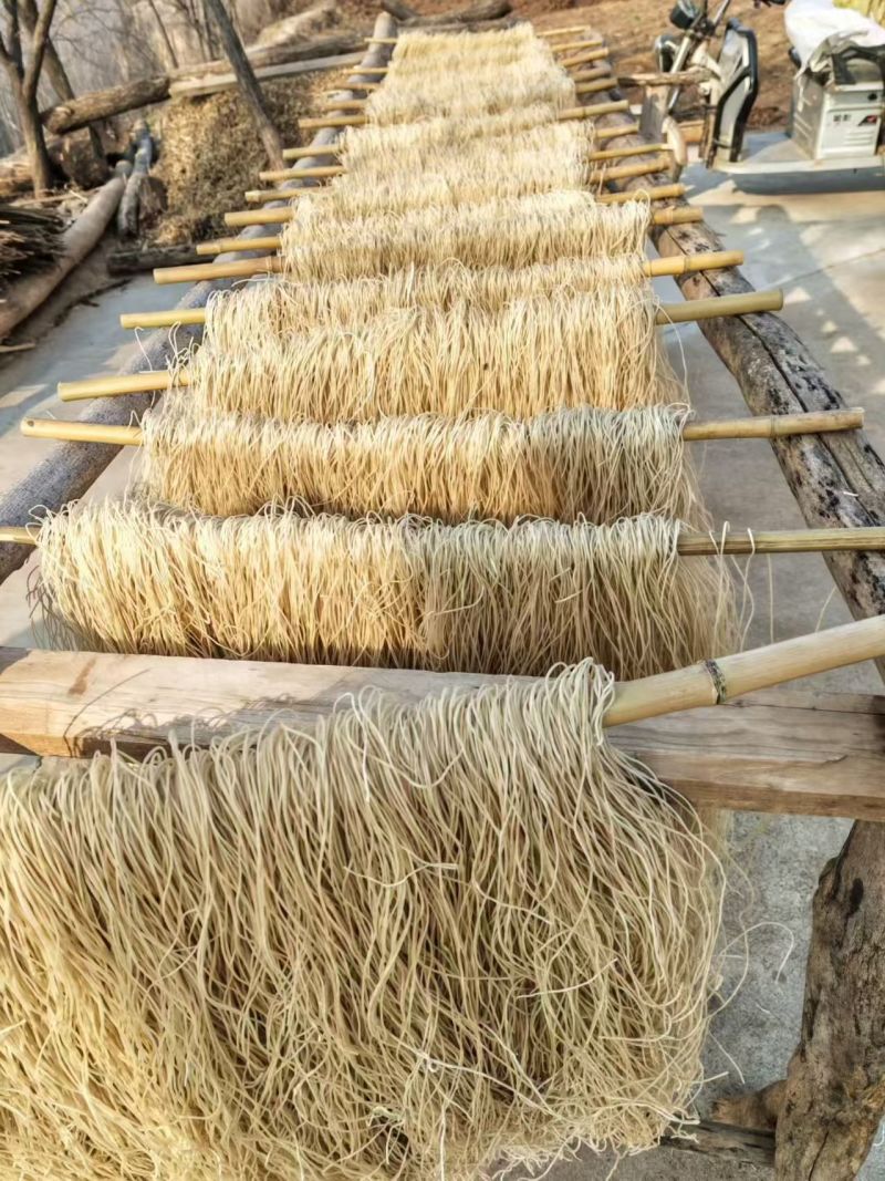 河南豫西宜阳丘领山区自产自销纯手工红薯粉