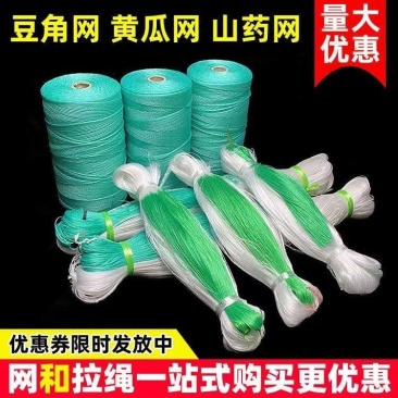 植物攀爬网黄瓜吊瓜育苗豆角百香果豆角苦瓜丝瓜爬藤网瓜网保