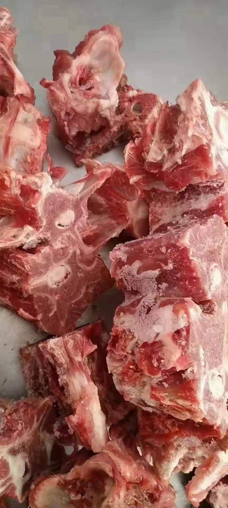 草地满肉羊蝎子：内蒙草原绵羊多肉的脊骨！新鲜速冻装箱，