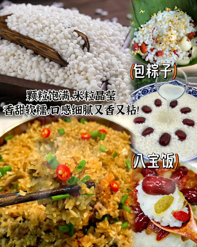 当季新货一年一季，圆糯米，糯糯香米