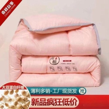 春秋故事加厚保暖原绵大豆被春秋冬天被子单双人宿舍被褥芯冬