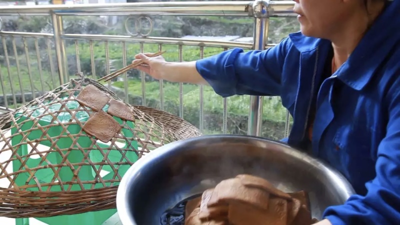 贵州遵义桐梓县山坡豆腐干