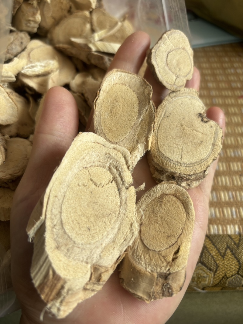 野生牛大力很年久，自然凉晒无硫干货