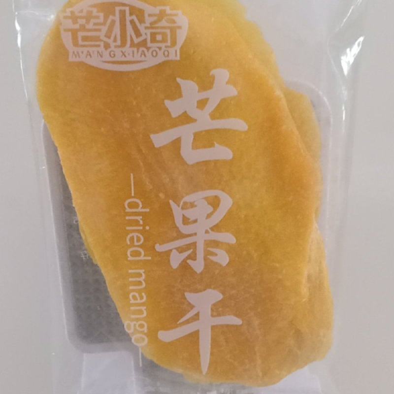 芒小奇散称手抓包芒果干