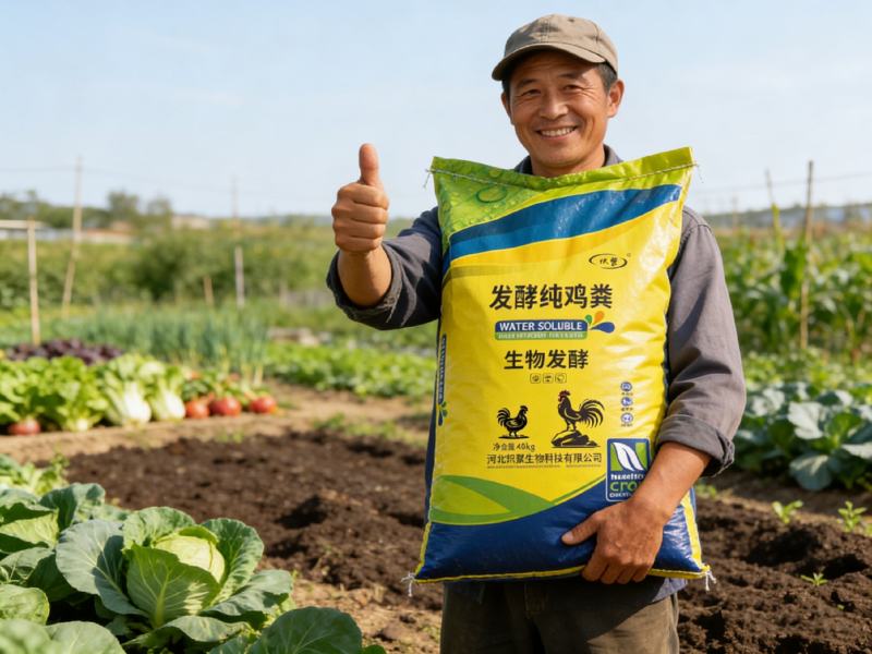 炽繁（升级版）发酵纯鸡粪厂家直发瓜果蔬菜药材花卉肥料