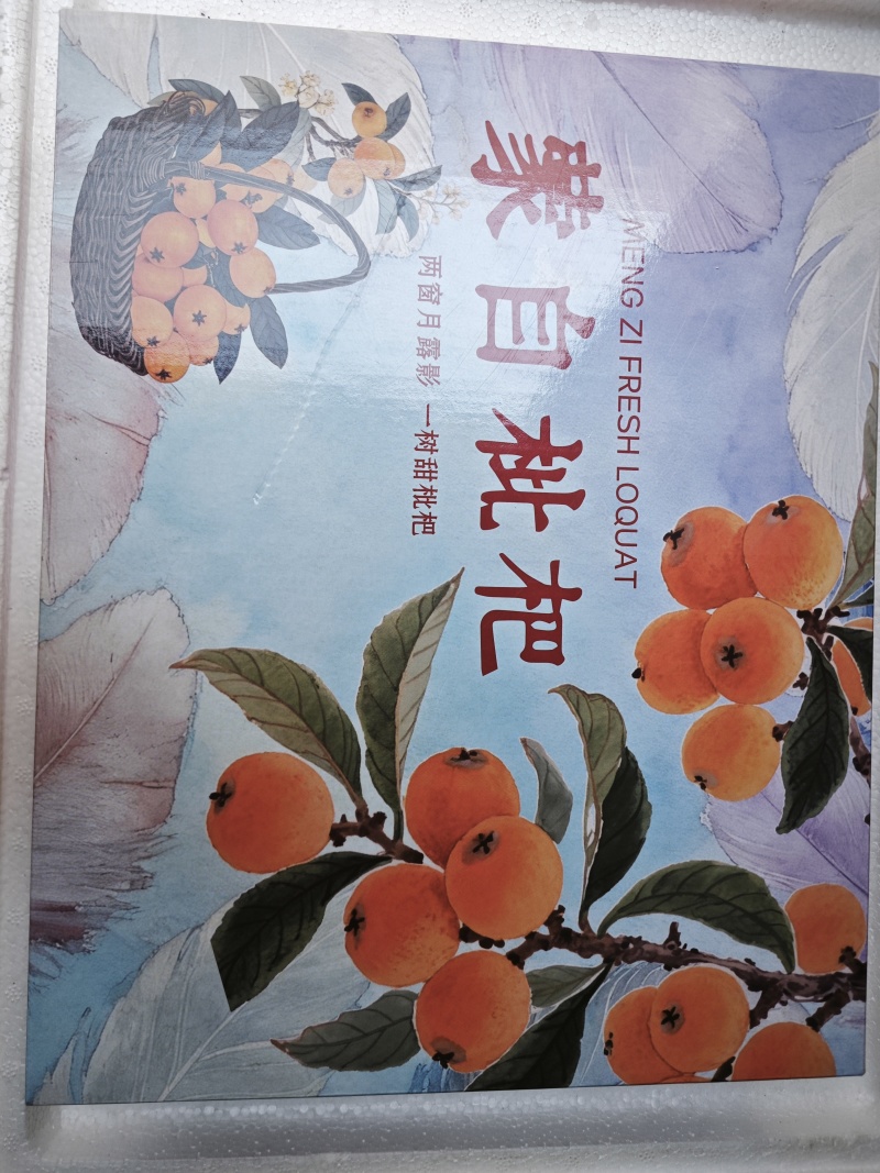 蒙自长虹枇杷礼盒包装，支持市场批发各大平台一件代发
