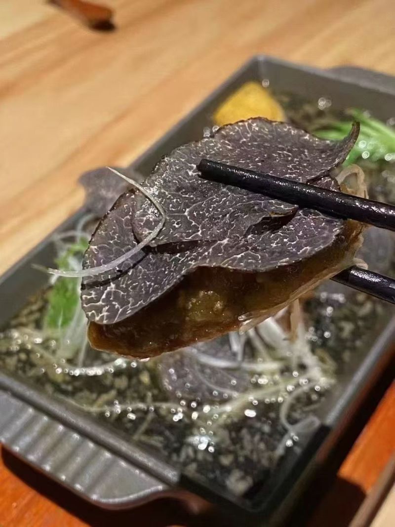 批发/一件代发新鲜黑松露食用菌刺身高端食材营养丰富