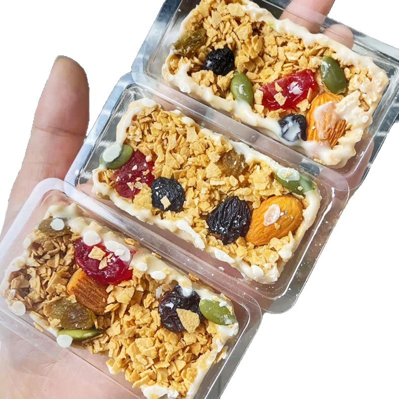 蛋白棒粗粮饼干代餐原味批发独立包装休闲食品酸奶坚果燕