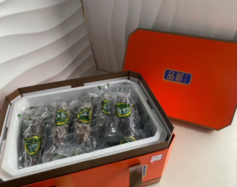 即食海参礼盒装公司年货水产生鲜礼盒支持定制批发贴牌生产