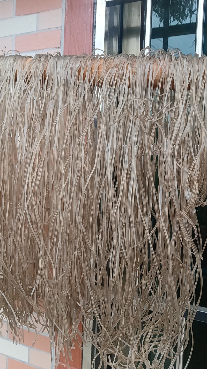 自家的红薯淀粉加工的合折丝，欢迎各位大佬