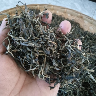 无量山云雾茶高山茶自然晒干烤青茶