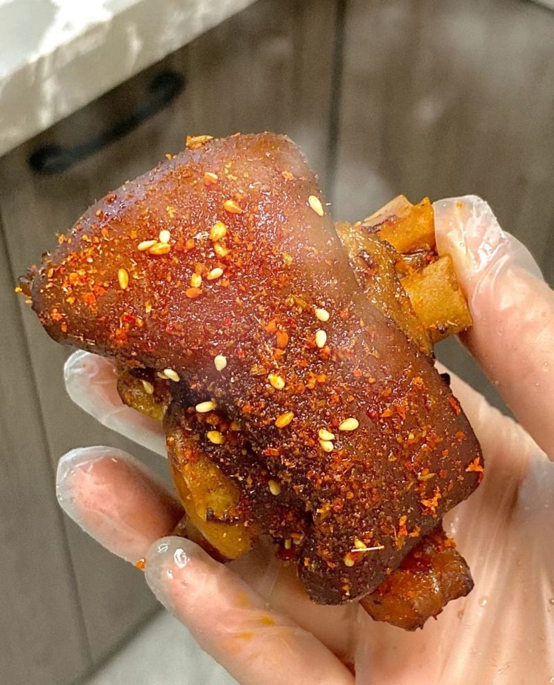 五香卤猪蹄/熟猪蹄/源头工厂直供/酱卤猪蹄餐饮商用/